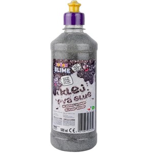 Klej brokatowy srebrny PVA 500ml TUBAN