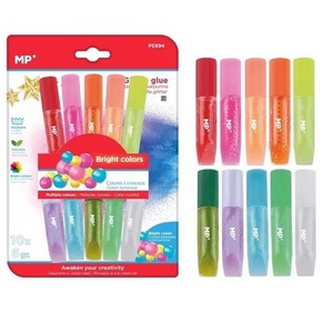 Klej brokatowy w płynie 10 kolorów