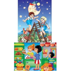 Klocki - 20 elementowe, różne rodzaje