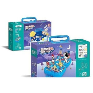 Klocki do wkręcania z walizką