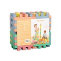 Klocki Konstrukcyjne Waffle Kostka 24 elementy pastelowe 909874