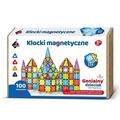 Klocki magnetyczne 100 elementów