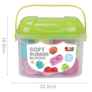 Klocki miękkie 16szt