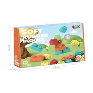 Klocki miękkie 23szt