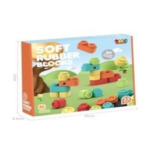 Klocki miękkie 33szt