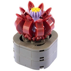 Klocki Mini Kwiaty Stapelia 136el