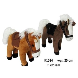 Koń z głosem 25cm MIX