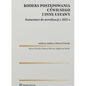 Kodeks postępowania cywilnego i inne ustawy