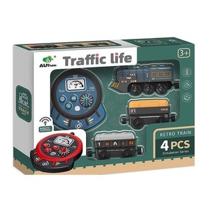 Kolejka elektryczna ze światłem i dźwiękiem