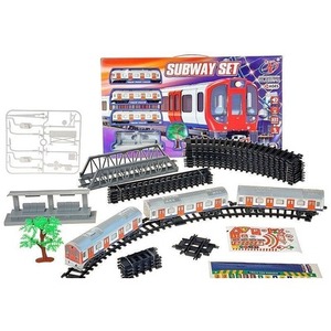 Kolejka na baterie ze światłem i dźwiękiem