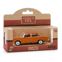 Kolekcja PRL Fiat 125p brązowy