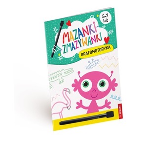 Kolorowa grafomotoryka. Ćwiczenia do zmazywania