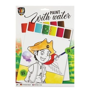 Kolorowanie wodne A4 Pirat