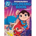 Kolorowanie z naklejkami WB Super Friends
