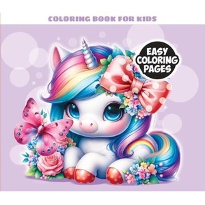 Kolorowanka 120x120 Jednorożec