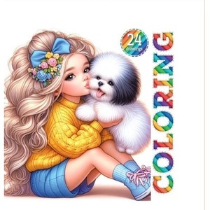 Kolorowanka 120x120 Najlepsi przyjaciele