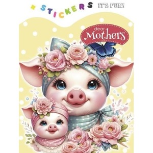 Kolorowanka 135x190 z naklejkami Najdroższe mamy