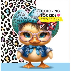 Kolorowanka 140x140 Kaczuszka