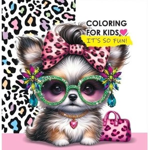 Kolorowanka 140x140 Piesek