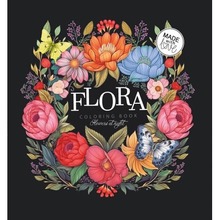 Kolorowanka 160x160 Flora Kwiaty