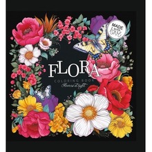 Kolorowanka 160x160 Flora Kwiaty