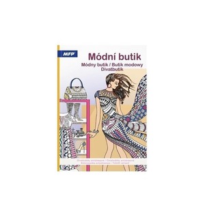 Kolorowanka antystresowa butik modowy