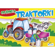 Kolorowanka. Co robią traktorki? - Traktor z mlekiem (A5, 16 str.)