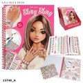 Kolorowanka DIY Bling Bling Top Model do robienia pierścionków i bransoletek z naklejkami 13740A