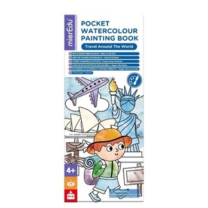 Kolorowanka kieszonkowa wodna - Podróż dookoła świ