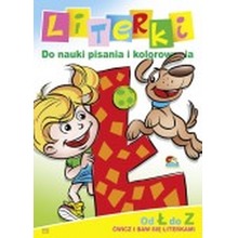 Kolorowanka Literki do nauki pisania i kolorowania. Od Ł do Z  (A4, 16 str.)