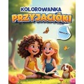 Kolorowanka Przyjaciółki z naklejkami