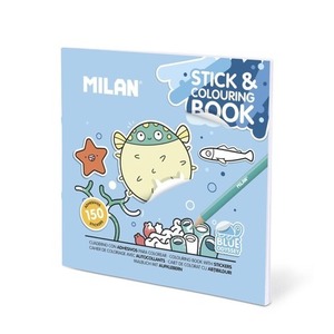 Kolorowanka z naklejkami Blue Oddyssey MILAN