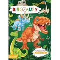 Kolorowanka z naklejkami. Dinozaury