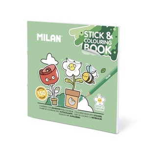 Kolorowanka z naklejkami Green&Grow MILAN