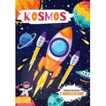 Kolorowanka z naklejkami. Kosmos