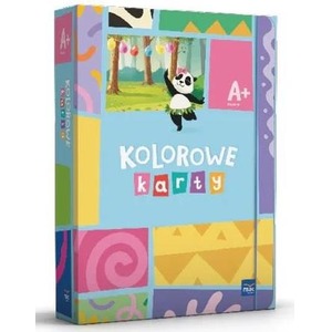 Kolorowe karty. Poziom A+ Czterolatek Pakiet