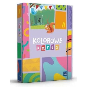 Kolorowe karty. Poziom A Trzylatek Pakiet