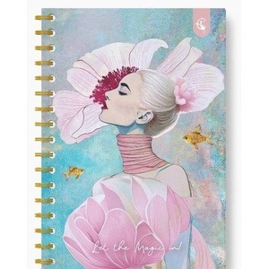 Kołonotatnik ozdobny B5/160K kratka Fashion