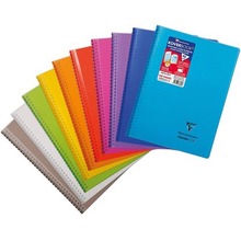 Kołozeszyt A4 80K kartka KoverBook PP 1 sztuka mix kolorów