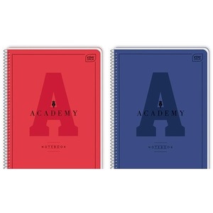 Kołozeszyt A4+80K linia 90g Academy Hybrid (5szt)