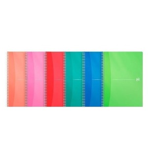 Kołozeszyt A4/90K linia My Colours (5szt) OXFORD