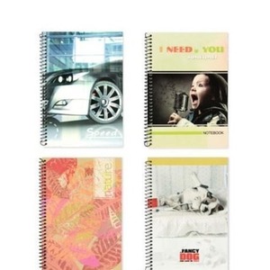 Kołozeszyt A5/100K 55g kratka MIX