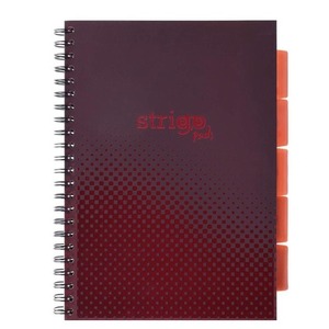 Kołozeszyt Pads A4/100K kratka Basic bordowy