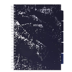 Kołozeszyt Pads A4/100K kratka Marmur granatowy