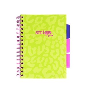 Kołozeszyt Pads A5/100K linia Neon zielony