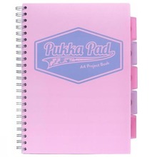 Kołozeszyt Pukka Pad A4 Project Book Pastel różowy