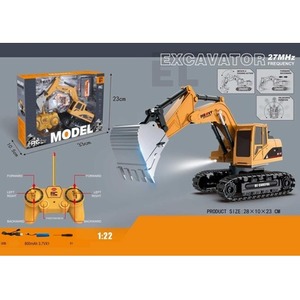 Koparka R/C 27MHz światło dźwięk sterowanie łyżką