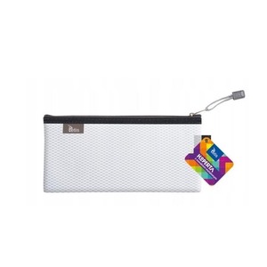 Koperta DL z suwakiem metalowym biała