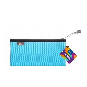 Koperta DL z suwakiem metalowym niebieska