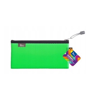 Koperta DL z suwakiem metalowym zielona